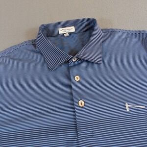 Peter Millar Mens Golf Polo Shirt Summer Comfort Short Sleeve Performance